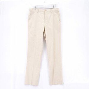 Hart Schaffner Marx Cream Tan Cotton Mid Rise Chino Pants 34 / 32 Tagged 32 / 32